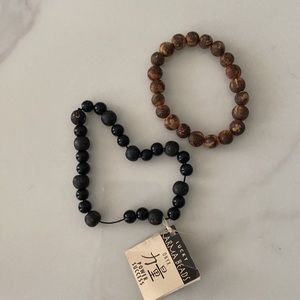 Lucky KARMA 2 bracelets Beads Onyx POWER SUCCESS